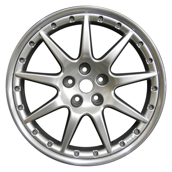 Perfection Wheel® - 20 x 9 9 I-Spoke Hyper Bright Mirror Silver Polish Flange Alloy Factory Wheel (Refinished)