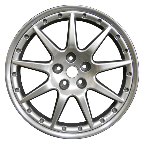 Perfection Wheel® - 20 x 10 9 I-Spoke Hyper Bright Mirror Silver Polish Flange Alloy Factory Wheel (Refinished)