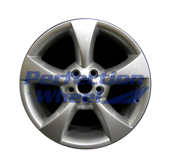 Perfection Wheel® - 17 x 7.5 5-Spoke Bright Metallic Silver Full Face Alloy Factory Wheel (Refinished)