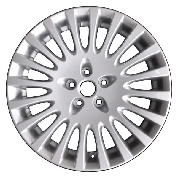 Perfection Wheel® - 18 x 8 20 I-Spoke Metallic Silver Full Face Alloy Factory Wheel (Refinished)