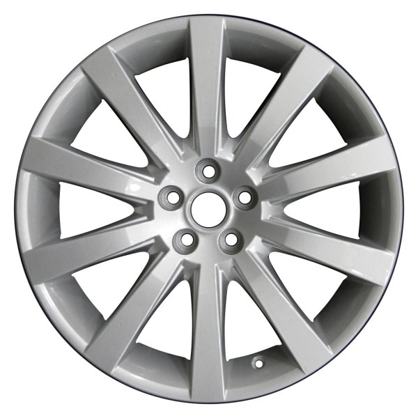 Perfection Wheel® - 19 x 8.5 10 I-Spoke Sparkle Silver Full Face Alloy Factory Wheel (Refinished)