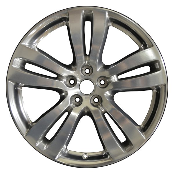 Perfection Wheel® - 19 x 9 Double 5-Spoke Full Polished Alloy Factory Wheel (Refinished)