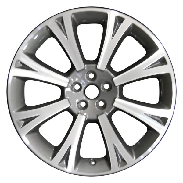Perfection Wheel® - 20 x 10 7 Y-Spoke Dark Metallic Charcoal Machined Alloy Factory Wheel (Refinished)