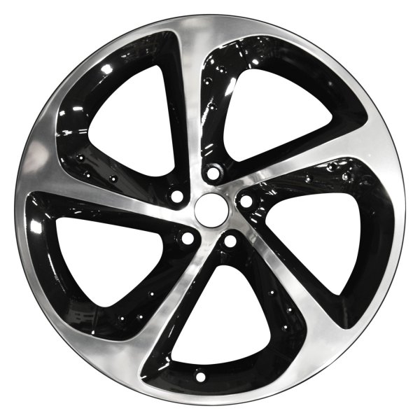 Perfection Wheel® - 20 x 9 5-Spoke Gloss Black with Polished Accents Alloy Factory Wheel (Refinished)