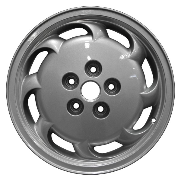 Perfection Wheel® - 16 x 7 8 Spiral-Spoke Sparkle Silver Full Face Alloy Factory Wheel (Refinished)