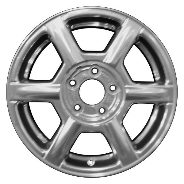 Perfection Wheel® - 16 x 6.5 6 I-Spoke Full Polished Alloy Factory Wheel (Refinished)