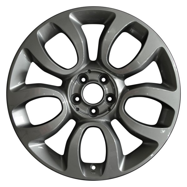 Perfection Wheel® - 17 x 7 5 V-Spoke Dark Sparkle Charcoal Full Face Alloy Factory Wheel (Refinished)