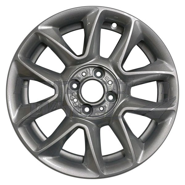 Perfection Wheel® - 15 x 6 5 V-Spoke Bright Sparkle Silver Full Face Alloy Factory Wheel (Refinished)