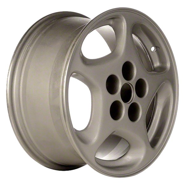 Perfection Wheel® - 16 x 7.5 5-Spoke Bright Medium Silver Machine Before Painting Alloy Factory Wheel (Refinished)