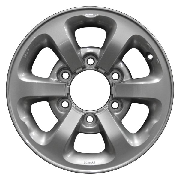 Perfection Wheel® - 14 x 6 6 I-Spoke Bright Fine Metallic Silver Machine Before Painting Alloy Factory Wheel (Refinished)