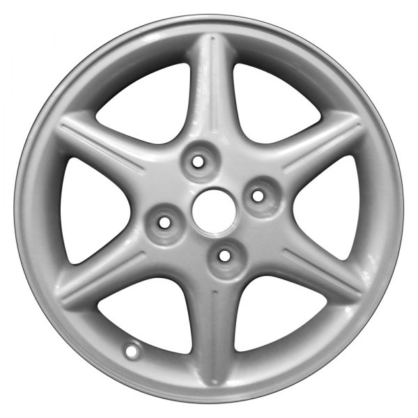 Perfection Wheel® - 16 x 6 6 I-Spoke Sparkle Silver Full Face Alloy Factory Wheel (Refinished)