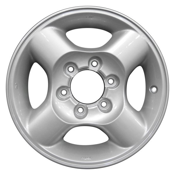 Perfection Wheel® - 16 x 7 4 I-Spoke Bright Fine Silver Full Face Alloy Factory Wheel (Refinished)