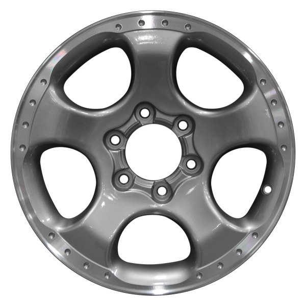 Perfection Wheel® - 17 x 8 5-Slot Brown Metallic Charcoal Machined Alloy Factory Wheel (Refinished)