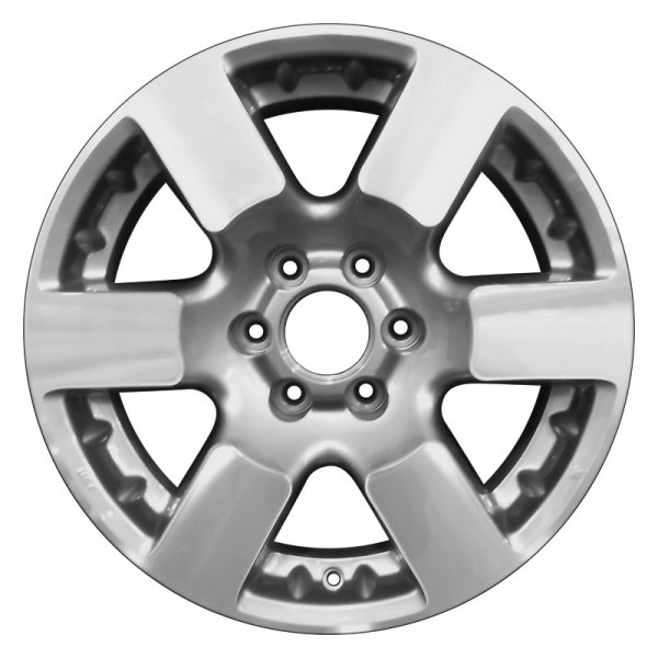 Perfection Wheel® - 16 x 7 6 I-Spoke Medium Metallic Charcoal Machined Alloy Factory Wheel (Refinished)