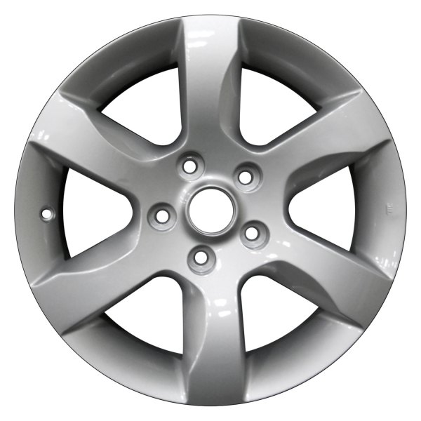 Perfection Wheel® - 16 x 7 6 I-Spoke Bright Medium Silver Full Face Alloy Factory Wheel (Refinished)