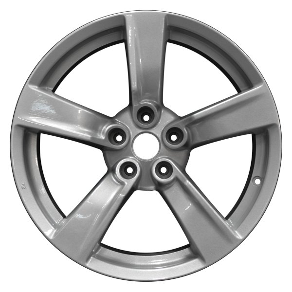 Perfection Wheel® - 18 x 9 5-Spoke Sparkle Silver Full Face Alloy Factory Wheel (Refinished)