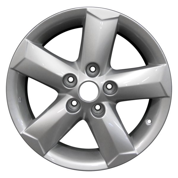 Perfection Wheel® - 16 x 6.5 5-Spoke Fine Bright Silver Full Face Alloy Factory Wheel (Refinished)