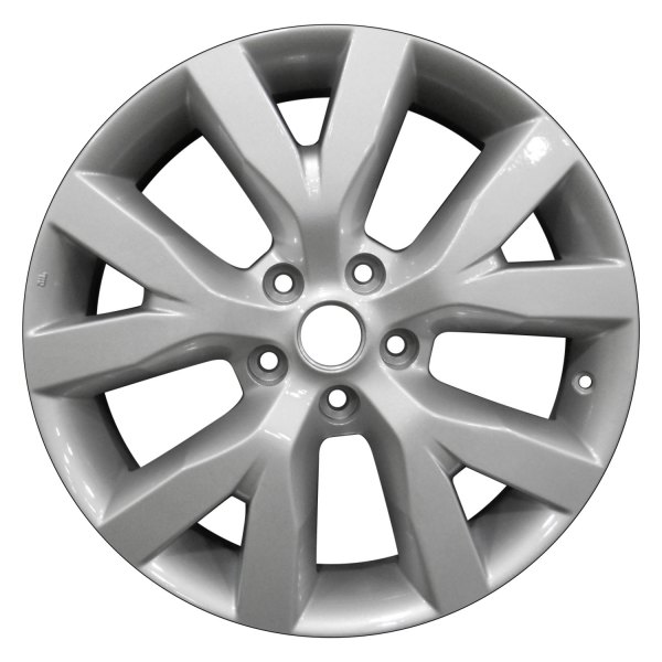 Perfection Wheel® - 18 x 7.5 5 Y-Spoke Bright Medium Sparkle Silver Full Face Alloy Factory Wheel (Refinished)