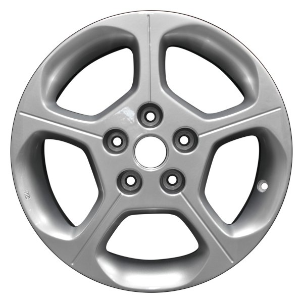 Perfection Wheel® - 16 x 6.5 5-Spoke Hyper Bright Silver Full Face Alloy Factory Wheel (Refinished)