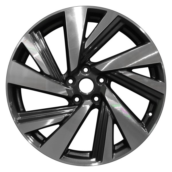 Perfection Wheel® - 20 x 7.5 10 Spiral-Spoke Charcoal Machined Alloy Factory Wheel (Refinished)