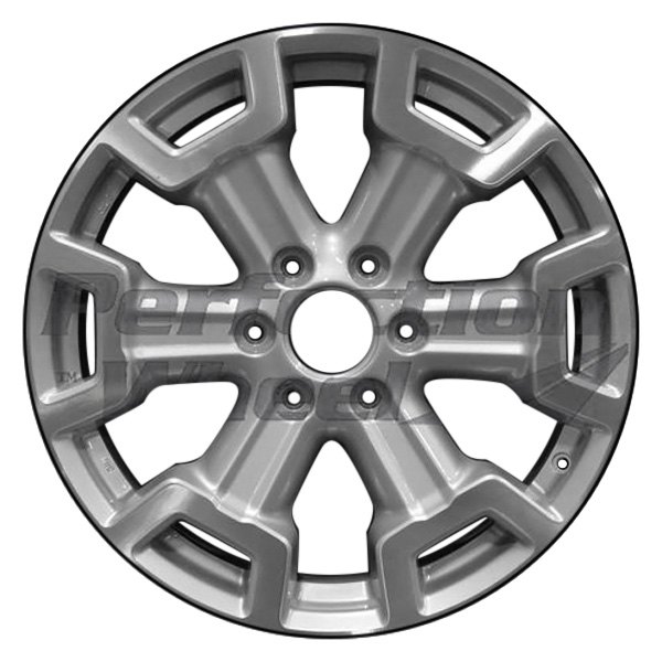 Perfection Wheel® - 20 x 7.5 6 Y-Spoke Bright Medium Sparkle Silver Machined Alloy Factory Wheel (Refinished)