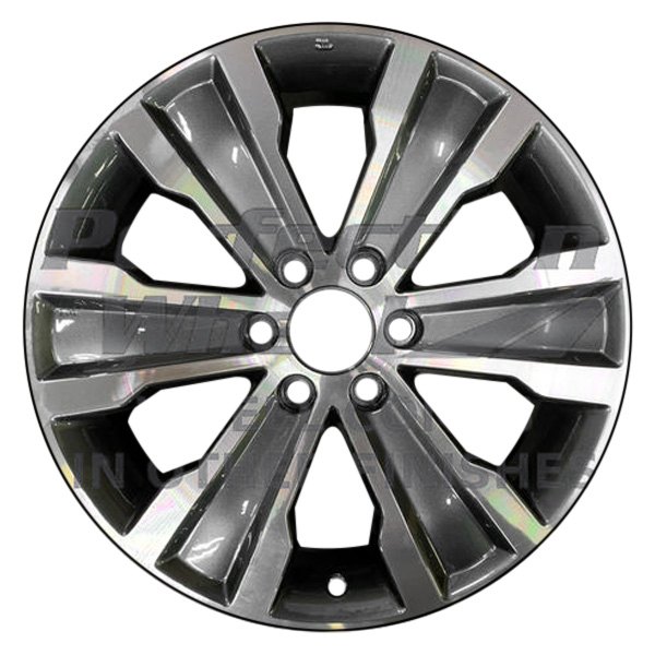 Perfection Wheel® - 20 x 8 6 I-Spoke Shadow Gray Machine Texture Alloy Factory Wheel (Refinished)
