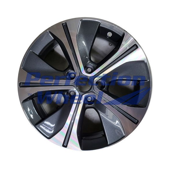 Perfection Wheel® - 17 x 6.5 Charcoal Machined Alloy Factory Wheel (Refinished)