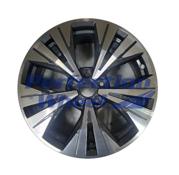 Perfection Wheel® - 18 x 7.5 10 I-Spoke Medium Charcoal Machined Alloy Factory Wheel (Refinished)