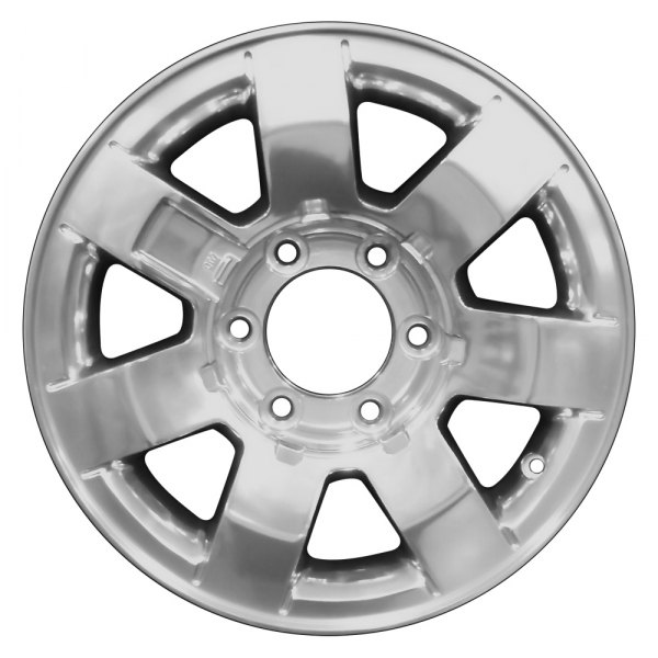 Perfection Wheel® - 16 x 7.5 7 I-Spoke Full Polished Alloy Factory Wheel (Refinished)