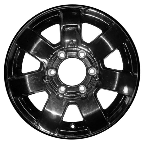 Perfection Wheel® - 16 x 7.5 7 I-Spoke Black Full Face Alloy Factory Wheel (Refinished)