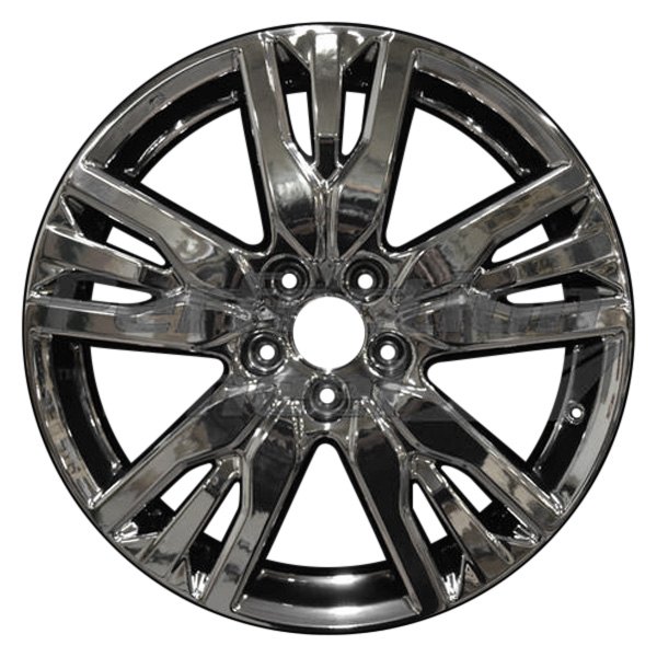 Perfection Wheel® - 20 x 8 Triple 5-Spoke PVD Bright Full Face Alloy Factory Wheel (Refinished)