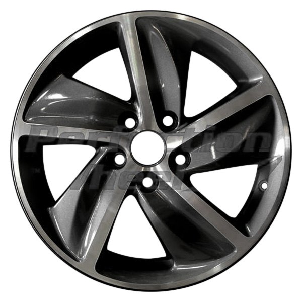 Perfection Wheel® WAO.63151.LC65.MA - 5 Turbine-Spoke Carbon Gray ...