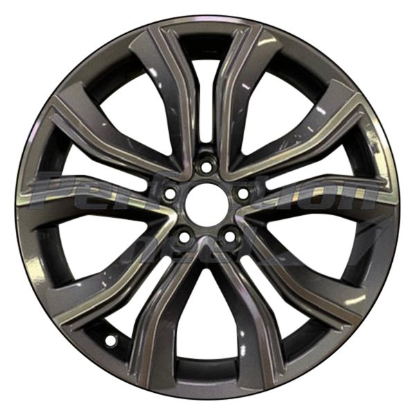 Perfection Wheel® - 19 x 7.5 5 Split-Spoke Medium Charcoal Machine POD Alloy Factory Wheel (Refinished)