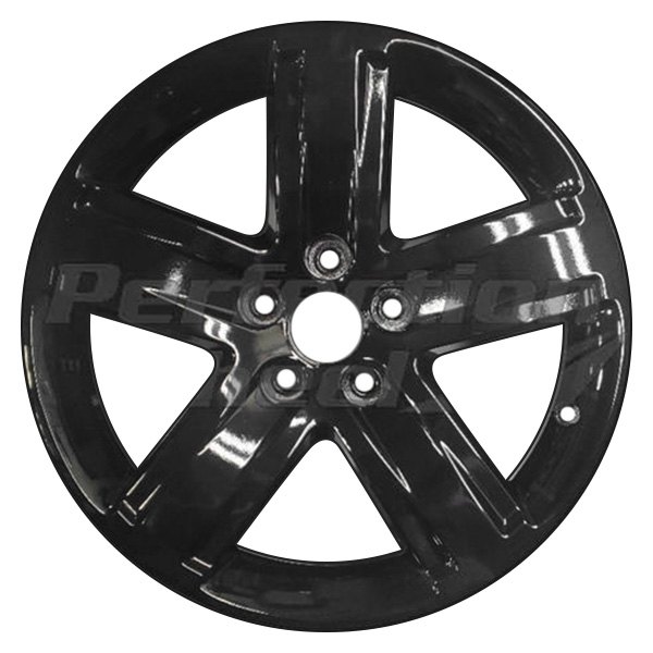 Perfection Wheel® - 18 x 8 5-Spoke Gloss Black Full Face PIB Alloy Factory Wheel (Refinished)