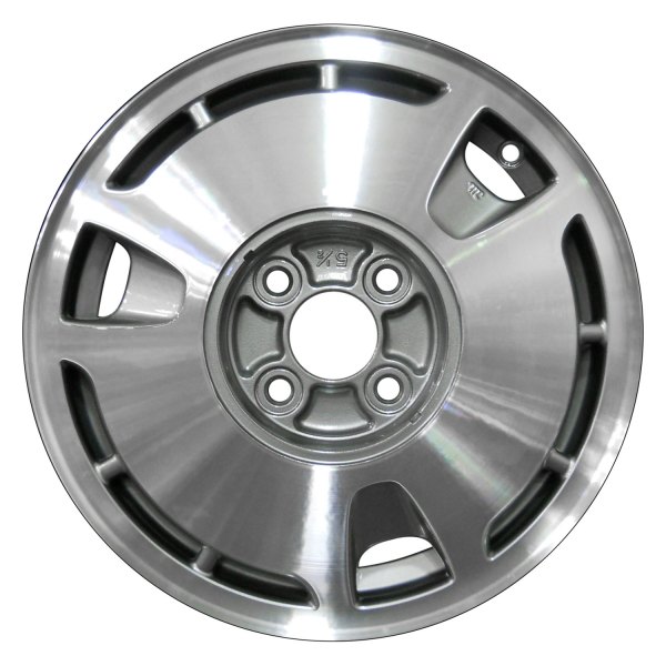 Perfection Wheel® - 14 x 5.5 12-Slot Brown Metallic Charcoal Machined Alloy Factory Wheel (Refinished)