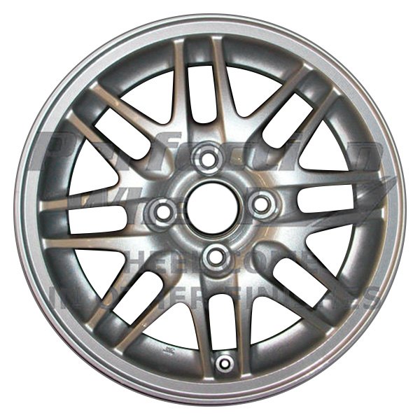 Perfection Wheel® - 14 x 5.5 8 V-Spoke Bright Medium Silver Machine Before Painting Alloy Factory Wheel (Refinished)