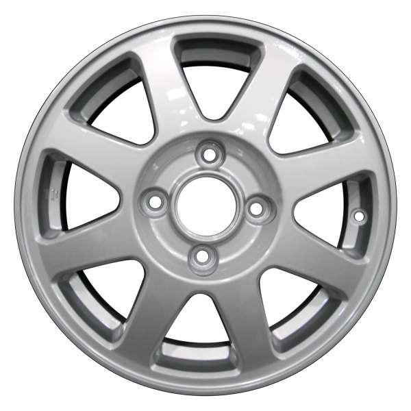 Perfection Wheel® - 15 x 6 8 I-Spoke Bright Fine Silver Full Face Alloy Factory Wheel (Refinished)