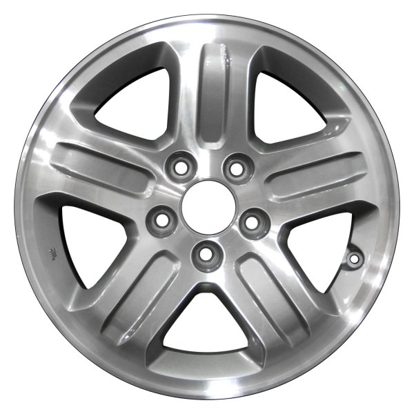Perfection Wheel® - 16 x 6.5 5-Spoke Medium Metallic Charcoal Machined Alloy Factory Wheel (Refinished)