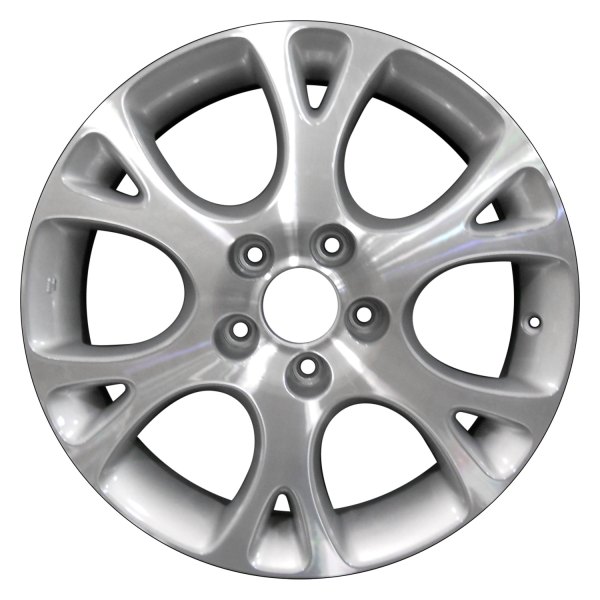 Perfection Wheel® - 17 x 7 6 Y-Spoke Metallic Silver Machined Alloy Factory Wheel (Refinished)