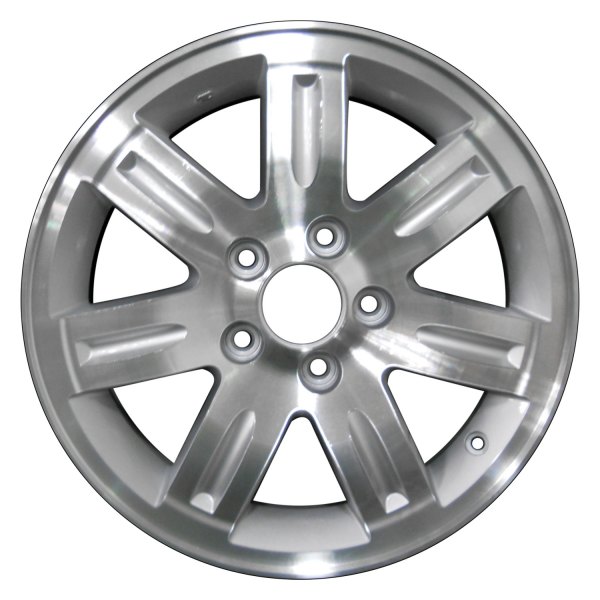 Perfection Wheel® - 16 x 6.5 7 I-Spoke Bright Fine Silver Machined Alloy Factory Wheel (Refinished)