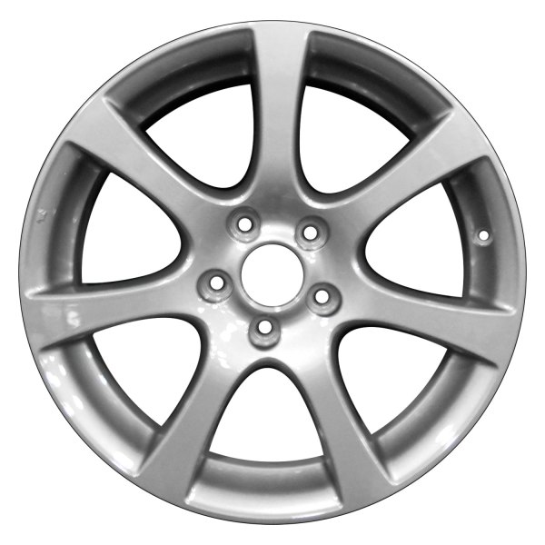 Perfection Wheel® - 18 x 7 7 I-Spoke Bright Medium Silver Full Face Sticker Alloy Factory Wheel (Refinished)
