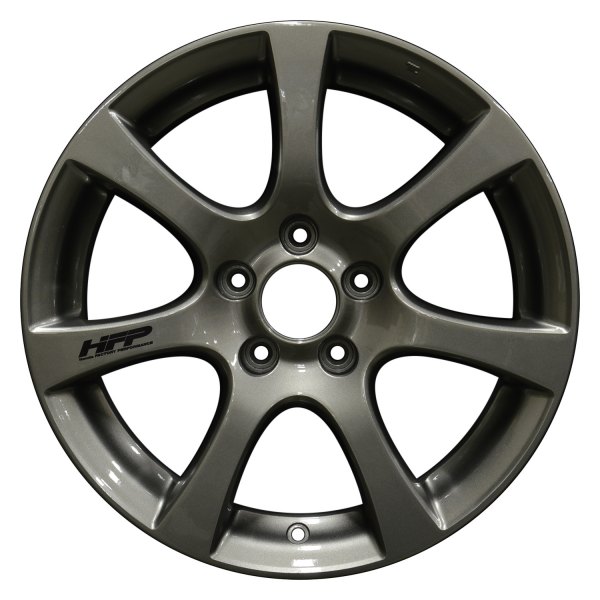 Perfection Wheel® - 17 x 7 7 I-Spoke Dark Tan Metallic Full Face Sticker Alloy Factory Wheel (Refinished)