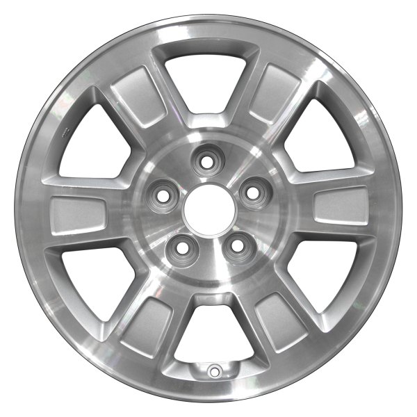 Perfection Wheel® - 17 x 7.5 6 I-Spoke Medium Sparkle Silver Machined Alloy Factory Wheel (Refinished)