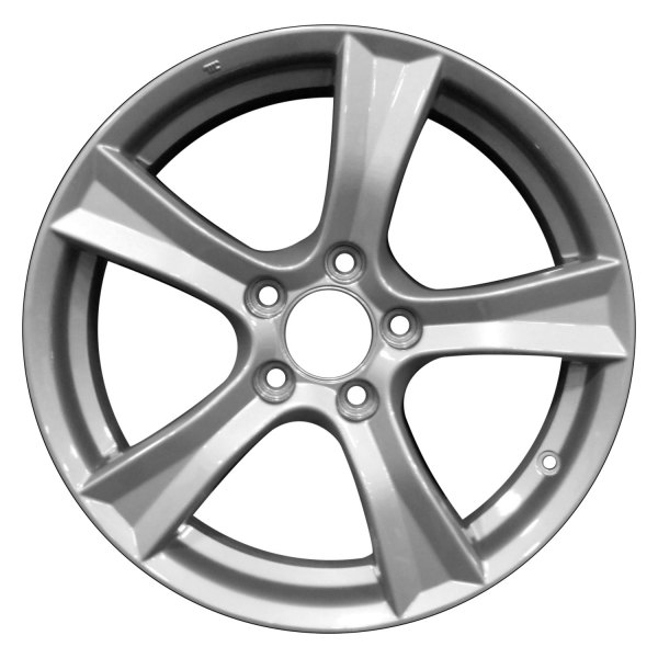Perfection Wheel® - 17 x 7 5-Spoke Gray Charcoal Full Face Alloy Factory Wheel (Refinished)