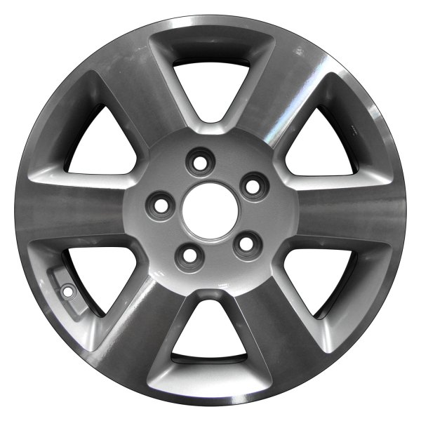 Perfection Wheel® - 16 x 6.5 6 I-Spoke Bright Fine Metallic Silver Machined Alloy Factory Wheel (Refinished)