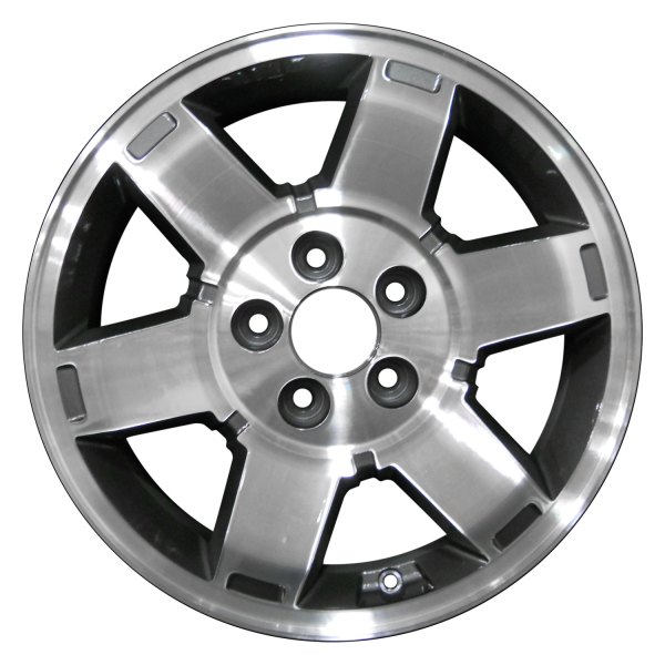 Perfection Wheel® - 17 x 7.5 6 I-Spoke Dark Metallic Charcoal Machined Alloy Factory Wheel (Refinished)