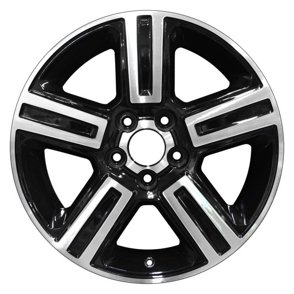 Perfection Wheel® - 18 x 7.5 5-Spoke Black Machined Alloy Factory Wheel (Refinished)