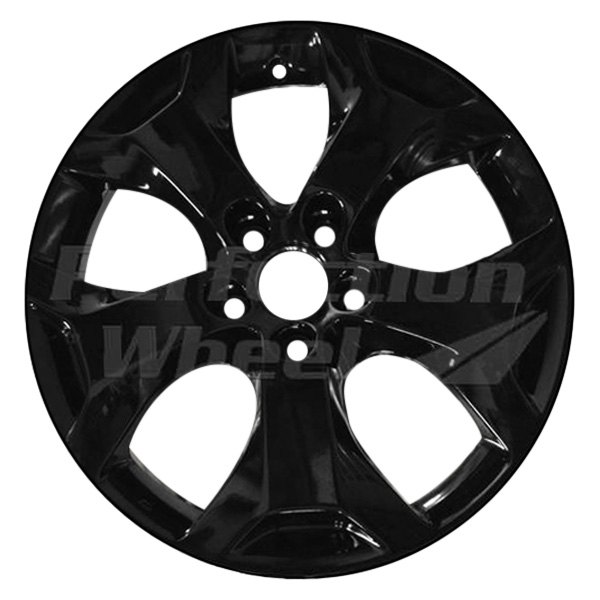 Perfection Wheel® - 18 x 7 5 Y-Spoke Gloss Black Full Face PIB Alloy Factory Wheel (Refinished)