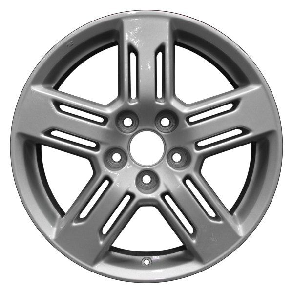 Perfection Wheel® - 18 x 7 Triple 5-Spoke Bright Medium Silver Full Face Alloy Factory Wheel (Refinished)