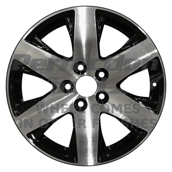 Perfection Wheel® - 18 x 7.5 6 I-Spoke Dark Sparkle Charcoal Machined Alloy Factory Wheel (Refinished)